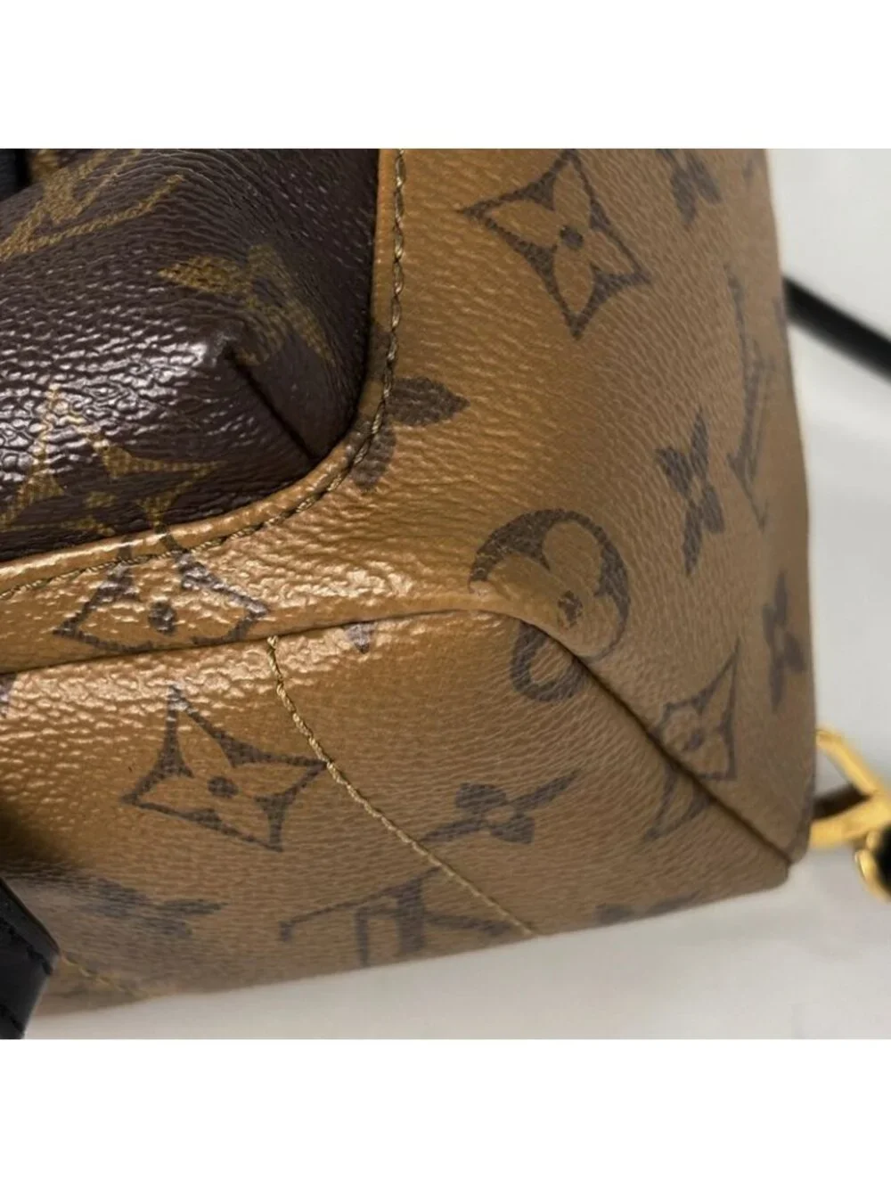 Louis Vuitton Palm Spring Backpack Mini Monogram Reverse Brown - Picture 4 of 9